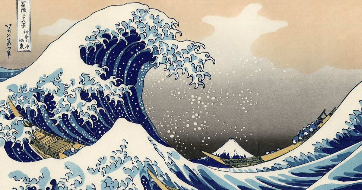 Learn To Draw Stunning Waves in Japanese Style Now