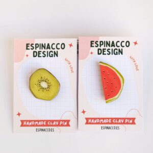 Tutti Frutti - Handmade Clay Pin